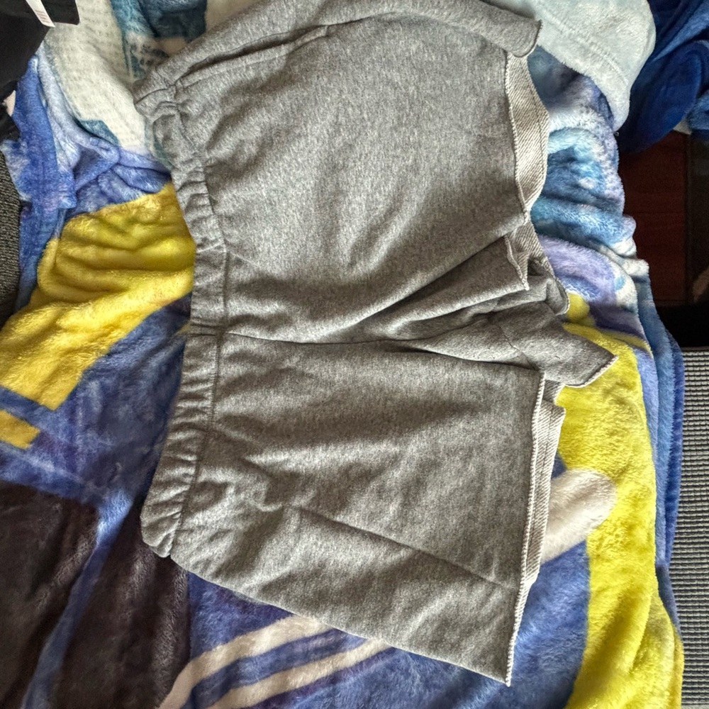 Gray Casual Shorts